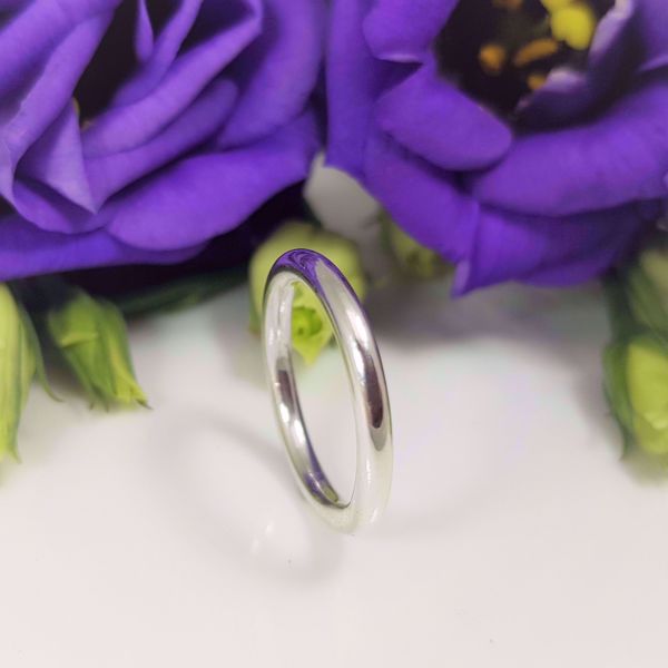 Picture of Plain round band ring